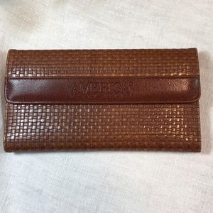 America Perry Ellis Woven Wallet